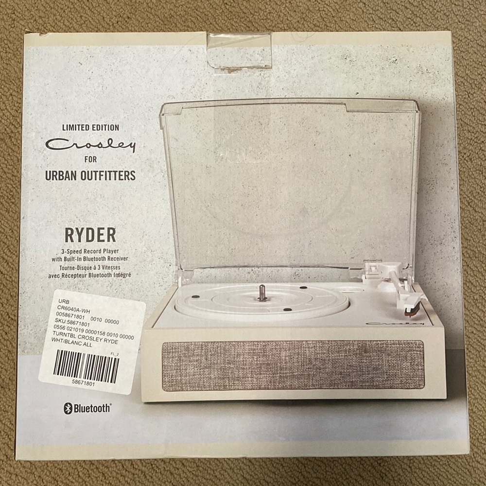 Crosley Ryder Record Player